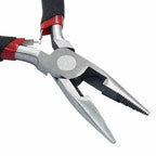 12cm/4.72" Needle Nose Pliers For Jewelry Making, Long Nose Pliers Wire Cutters, Chain Nose Pliers with Wire Cutter, Jewelry Making Tool for Handcraft Hobby DIY Jewelry Work - style: Needle Nose Pliers