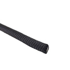 QNR 1/2" Black Shock Cord, Marine Grade Polyester Bungee Cord, 50 ft Spool, UV Resistant Elastic Rope - size: (#16) 1/2" x 50 feet