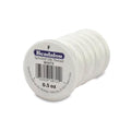 Beadalon Silk Thread Beading Thread | Bead String for Jewelry Making & Bracelets | White | Size F 0.5 oz 420 ft - color: White, style: Size F