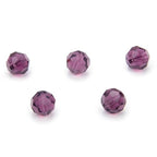 50pcs Adabele Austrian 10mm Faceted Loose Round Crystal Beads Amethyst Compatible with 5000 Swarovski Crystals Preciosa SS2R-1011 - color: Amethyst, size: 10mm (50pcs)