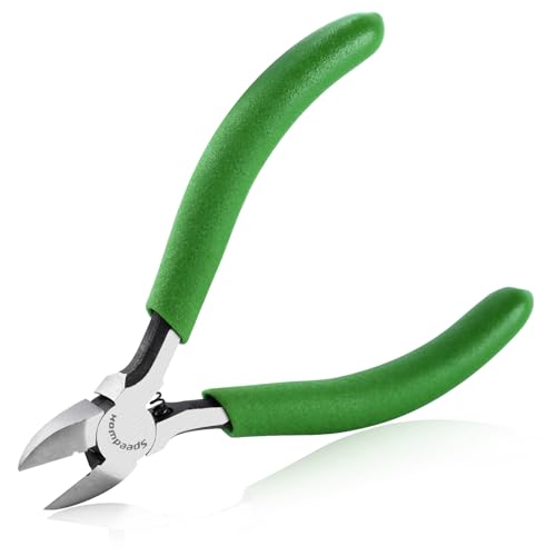 SPEEDWOX 4-Inch Mini Diagonal Cutting Pliers with Wire Stripping Holes for Jewelry Making and Crafting - style: Diagonal Pliers with Stripping Hole