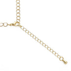 BEADIA 14K Gold Plated Extender Chains 75mm 20pcs Water Drop Extension Tail Chains for Jewelry Making Findings - color: WaterDrop