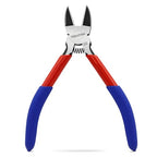 5" Small Wire Cutters - Side Cutter for Crafting Diagonal Cutting Pliers - Spring Loaded Wire Snips Dikes Clippers - Flush Cutters for Jewelry Making Artificial Flowers - size: 1 Pack