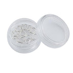 BEADIA 925 Sterling Silver Jump Rings 0.7x6mm 20pcs for Jewelry Making Findings - size: 0.7x6mm