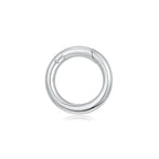 925 Sterling Silver Double Opening Lobster Clasp, Necklace Bracelet Anklet Jewelry Extender Clasp for DIY Jewelry Making (Style 4-1pc) - style: style 4-1pc
