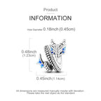 LAZA 925 Sterling Silver Charm for Bracelet Necklace Dangle Love Mom Butterfly Party Charm Beads Pendants DIY Jewelry for Women - color: Flying Dragon