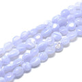 30-45Pcs/Strand Natural Blue Lace Agate Beads 15.7" Irregular Nuggets Stone Beads 8-15mm Gemstones Loose Spacer Bead for DIY Bracelet Necklace Jewelry Making Crafting - color: Blue Lace Agate