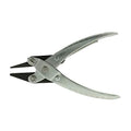 The Beadsmith Round Nose/Concave Parallel Pliers - 5.71 inches (145mm), Steel tool for jewelry making, no spring - style: Round Nose/Concave - 145mm