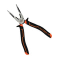 Edward Tools Harden Pro Needle Nose Pliers 8” - Heavy Duty Long Nose Pliers - Wire Cutter - Ergo Soft Grip Handle with Safety Ridge - For Home, Fishing, Jewelry, Crafts