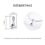 Charm for Bracelets and Necklaces, Heart Animals 925 Sterling Silver Bead Celestial Sun Moon Star Charms Jewelry Gift for Women Girls - color: Rocket Astronaut Charms
