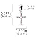 925 sterling silver bracelet necklace pendant, women's jewelry gift, dream catcher net bead pendant, suitable for original bracelets, parties, birthday jewelry gifts - color: KJC456