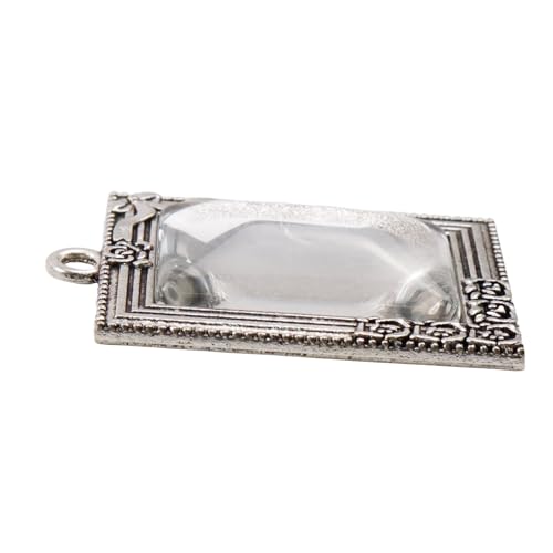 20Pcs Pendant Trays,Bezel Pendant Trays Blanks with Glass Cabochons for Pendants Making and DIY Jewelry Making(18×25mm)