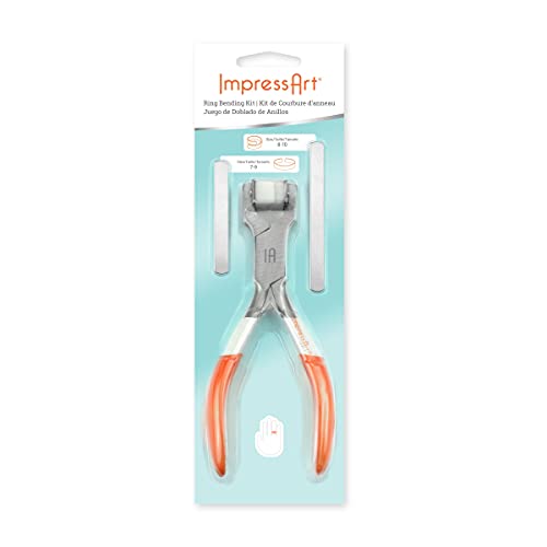 ImpressArt - Ring Making Kit for Metal Stamping Rings, Jewelry Making, Gifts and DIY Projects (Birthstone Bundle, with Additional Tools) - color: With Additional Tools, size: Birthstone Bundle