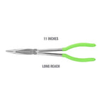 OEMTOOLS 22622 Angled Needle Nose Pliers 45°, Long Needle Nose Pliers, Rust Resistant, Heat-Treated Steel Construction, Automotive, Construction, and Jewelry Making Tools - style: 11 inch 45 degree long nose pliers