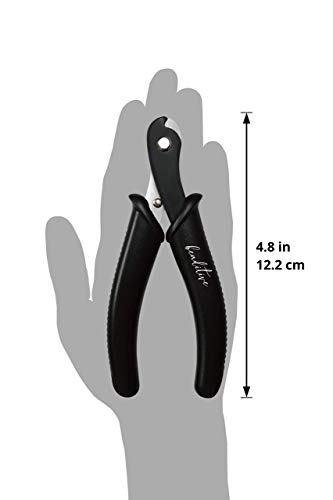 Beaditive Memory Wire Cutter | Jewelry Making, Beading, Crafting | High-Carbon Steel | 5-Inch (Black) - color: Black