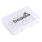 Beadia Natural White Howlite Stone Tila Beads 5x2mm Rectangle 2-Hole Spacer Beads for DIY Bracelet Earring Making 15"/Strand - color: White Howlite, size: 5x2mm