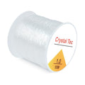 1mm Elastic Cord for Bracelets 100M Crystal Elastic Cord for Bracelet Beads Jewelry DIY Crafts Bracelets Necklaces - size: 1mm