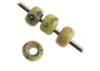 Miyuki Seed Bead 11/0 APX. 22 - g OP. Chartreuse Picasso Japanese Glass Seed Beads - color: Chartreuse Picasso
