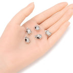 20pcs Turtle Symbol of Longivity Large Hole Animal Loose Beads (4.5mm Hole) Antique Silver Metal Spacer for DIY Craft Jewelry Making MEC-A7 - size: Turtle