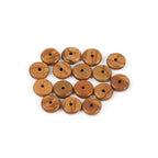 JOE FOREMAN 2x6mm Natural Yellow Wood Texture Jasper Stone Heishi Disc Rondelle Spacer Beads for Jewelry Making Full 15" Strand Energy Stone Healing Power Crystal - color: Yellow Wood Texture Jasper