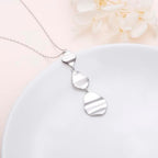 Long Necklace Sterling Silver Larait Bar Y Lariat Long Chain Drop Adjustable Necklace Gift for Her, 30" - style: Long Sweater Necklace