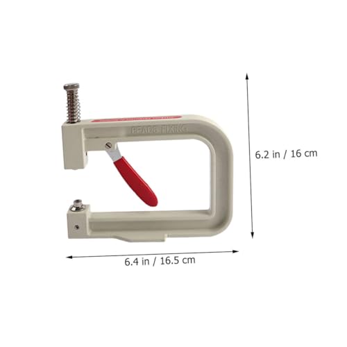 LIFKOME Portable Pearl Hand Press Beading Tool Pearl Setting Tool Set Rivet Fixing Machine for DIY Craft