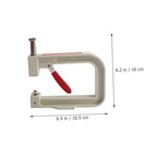 LIFKOME Portable Pearl Hand Press Beading Tool Pearl Setting Tool Set Rivet Fixing Machine for DIY Craft