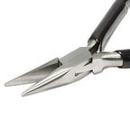 The Beadsmith Chain Nose Pliers – Extra Fine Tips – 4.5 inches (114mm) – PVC Grip Handle with Double Leaf Springs – Jewelry Making Tool for Creating Bracelets, Earrings and Necklaces - style: Chain Nose