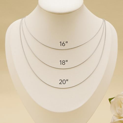 SMYHTGLIF 12 Pack Silver Snake Chain Necklace Bulk 16 Inches Stainless Steel Necklace Extender Chain for Jewelry Making - color: Silver Snake, size: 16 inches