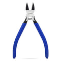 5 Inch Wire Cutters, Flush Side Cutter Pliers for Jewelry Making, Micro Flush Cutters for Artificial Flowers, Wire Snips, Model Nippers for Crafting, 3d Printing, 1 Pack - color: 1 Pack