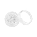 BEADIA Silver Plated Triangle Spacer Beads 3x1.5mm 50pcs for Jewelry Making Findings Non Tarnish - color: Silver, size: 3x1.5mm Triangle