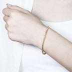 Exway 10 Pcs Snake Charm Bracelet Chain 6.5 Inch Gold Charm Bracelet Kit Snake Chain Bracelets Chain for Christmas DIY Women Jewelry Making Gifts - color: gold style A, size: 6.5in