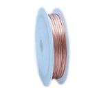 20 Gauge 1 Ounce (52.5FT) 99.9% Pure Copper Wire (Half Round) Dead Soft CDA #110 Made in USA by CRAFT WIRE - size: 20 Gauge, style: 1 Ounce