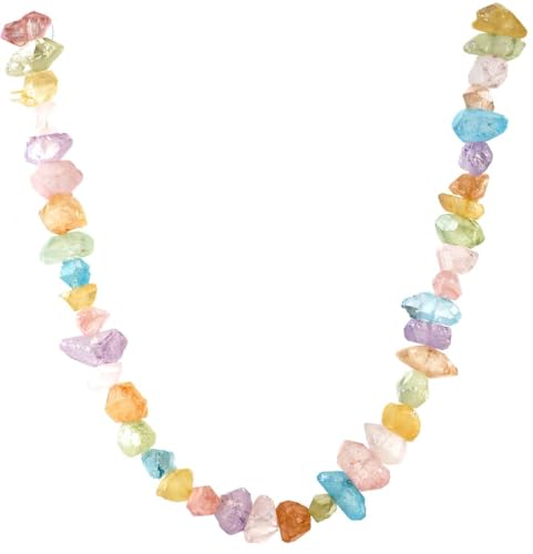 Adabele 15 Inch Natural Raw Healing Clear Crystal White Quartz Nugget Drilled Gemstone Loose Beads Chakra Gem Stone Spacer for Jewelry Craft Making GA-B1 - color: Clear Crystal/White Quartz, size: 15 Inch/1 Strand
