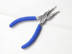 Cynamed German Stainless- 6 in 1 Bail Making Pliers Wire Looping Forming Pliers with Non-Slip Comfort Grip Handle for 2mm to 9mm Loops and Jump Rings-Heavy Duty