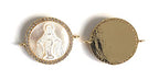 Mother of Pearl Virgin Mary Adjustable Bracelet Catholic Gifts for Women