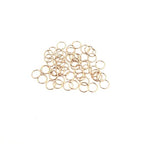 50pcs 14/20 Gold Filled Round Open Jump Rings 5.2MM OD, 4.0MM ID 22 Gauge by CRAFT WIRE - color: 22 Gauge, size: 5.2MM