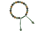 Amazing Gemstone Money Wealth Success Bracelet - Pyrite Green Aventurine Citrine Bracelet Set for Healing Calming Anxiety Stress Relief Gifts Pulseras Para Hombres Mujer Stocking Stuffer (Adjustable) - color: Money Success
