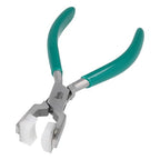 The Beadsmith Metal Bending Pliers – Pliers With Curved Nylon Jaws for Bracelet Shaping, 5.75 Inches, w/ Double-leaf Springs, Non-Marring - style: bracelet bending