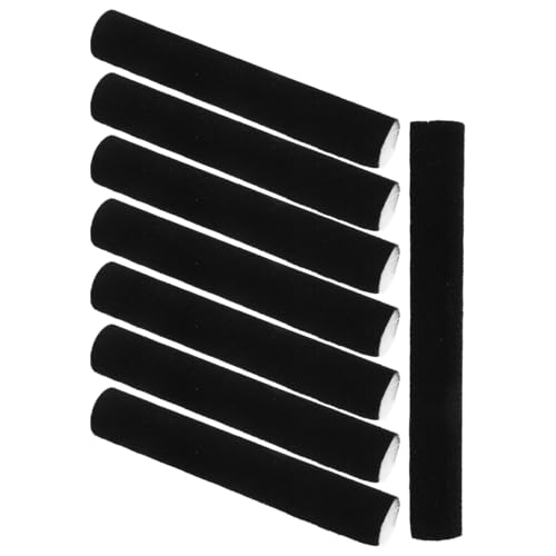 Ipetboom 8 Pcs Velvet-lined Jewelry Tray Organizer for Drawer Adjustable Holder with Sponge Padding for Earring, Ring, Bracelet, Necklace, Brooch Storage