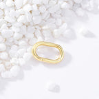 14K Gold Jewelry Clasp Necklace Extender Clasp Bracelet Extension Connector for DIY Necklace Bracelet Anklet Jewelry Making (Style 3) - size: Style 3-Yellow