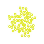 Mandala Crafts Neon Heishi Beads 4mm – 6000 Flat Polymer Disc Clay Beads for Adult Jewelry Making Spacer Beads, Bracelets, Necklaces, and Earrings - color: Neon, size: 4mm 6000 PCs