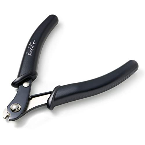 Beaditive Memory Wire Cutter | Jewelry Making, Beading, Crafting | High-Carbon Steel | 5-Inch (Black) - color: Black