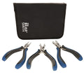 The Beadsmith Nylon Jaw Plier Set – Round, Chain & Flat Nose – Ergonomic Handle, Double Leaf Springs, Replacement Heads & Carry Case – Jewelry Making Tool for Creating Bracelets, Earrings & Necklaces - style: Plier Set