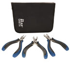 The Beadsmith Nylon Jaw Plier Set – Round, Chain & Flat Nose – Ergonomic Handle, Double Leaf Springs, Replacement Heads & Carry Case – Jewelry Making Tool for Creating Bracelets, Earrings & Necklaces - style: Plier Set