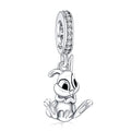 S925 Bead Dangle Charms for Bracelets Necklaces, Compatible with Pandora - style: Bunny Charm