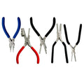 Bail Making Pliers with PVC Grip Handle | for Making S-Hooks, Ear Loops, Jump Loops, Bail, and More - German Stainless Steel (Set of 5 - (J2+J3+J4+J4A+6-IN-1)) - size: Set of 5 - (J2+J3+J4+J4A+6-IN-1)