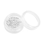 BEADIA Silver Plated Faceted Spacer Beads 2x2mm 50pcs for Jewelry Making Findings Non Tarnish - color: Silver, size: 2x2mm Faceted