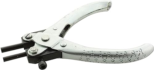 The Beadsmith Bail Making (4 & 5mm) Parallel Plier, 5.5 inches (140mm), Steel Tool for Jewelry Making, no Spring - style: Bail Making - 140mm