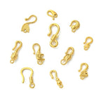 Gelirda 11Pcs Mixed Styles S Hook Ring Toggle Clasps Stainless Steel End Clasps Connectors for Jewelry Making Bracelet Necklace